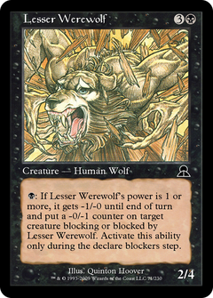 Lesser Werewolf (ME3-071) - Masters Edition III-1