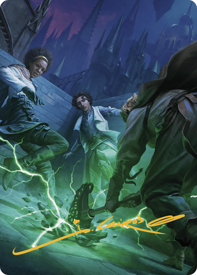 Fanatical Strength // Fanatical Strength (AMKM-032) - Murders at Karlov Manor Art Series (Borderless) Foil-1