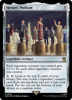 Heroes' Podium (Surge Foil) [Doctor Who]-1