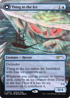 Thing in the Ice // Awoken Horror (Borderless Alternate Art) [Regional Championship Qualifiers 2023]-4