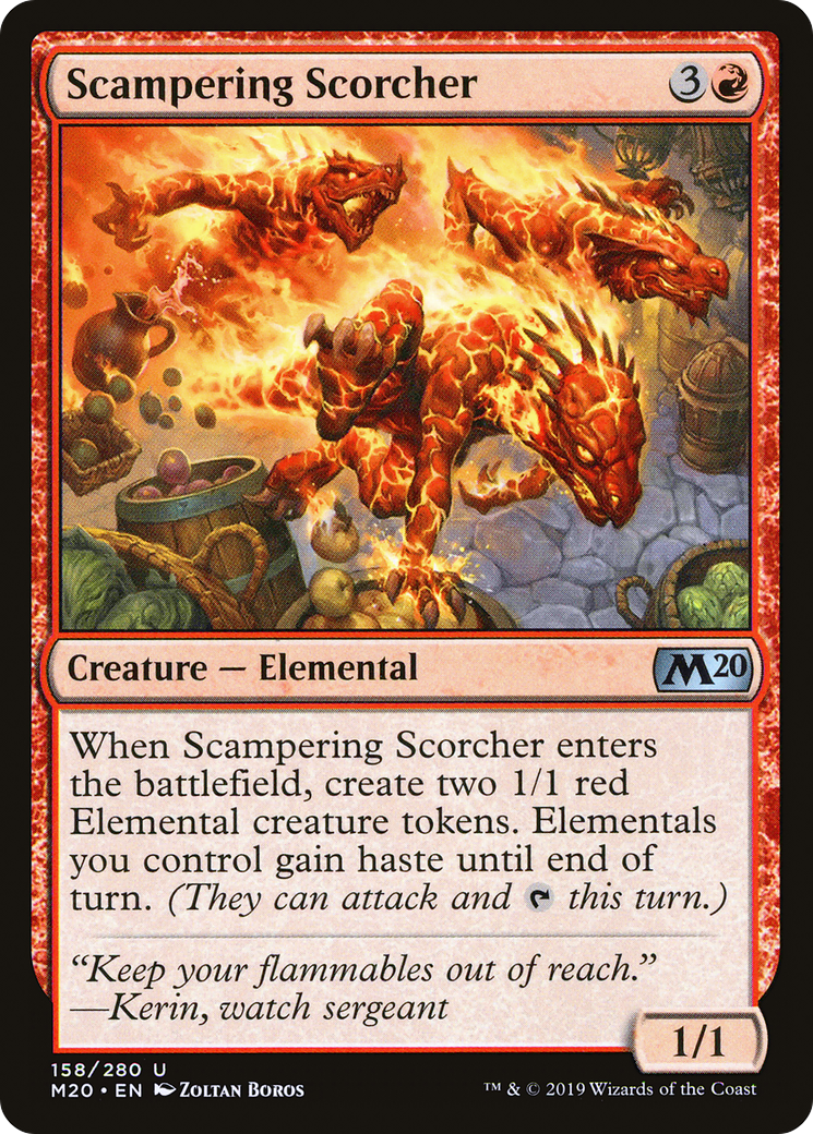 Scampering Scorcher [Core Set 2020]-1
