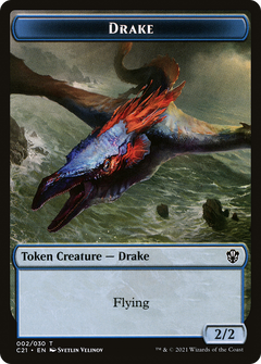 Drake (TC21-002) - Commander 2021 Tokens-1