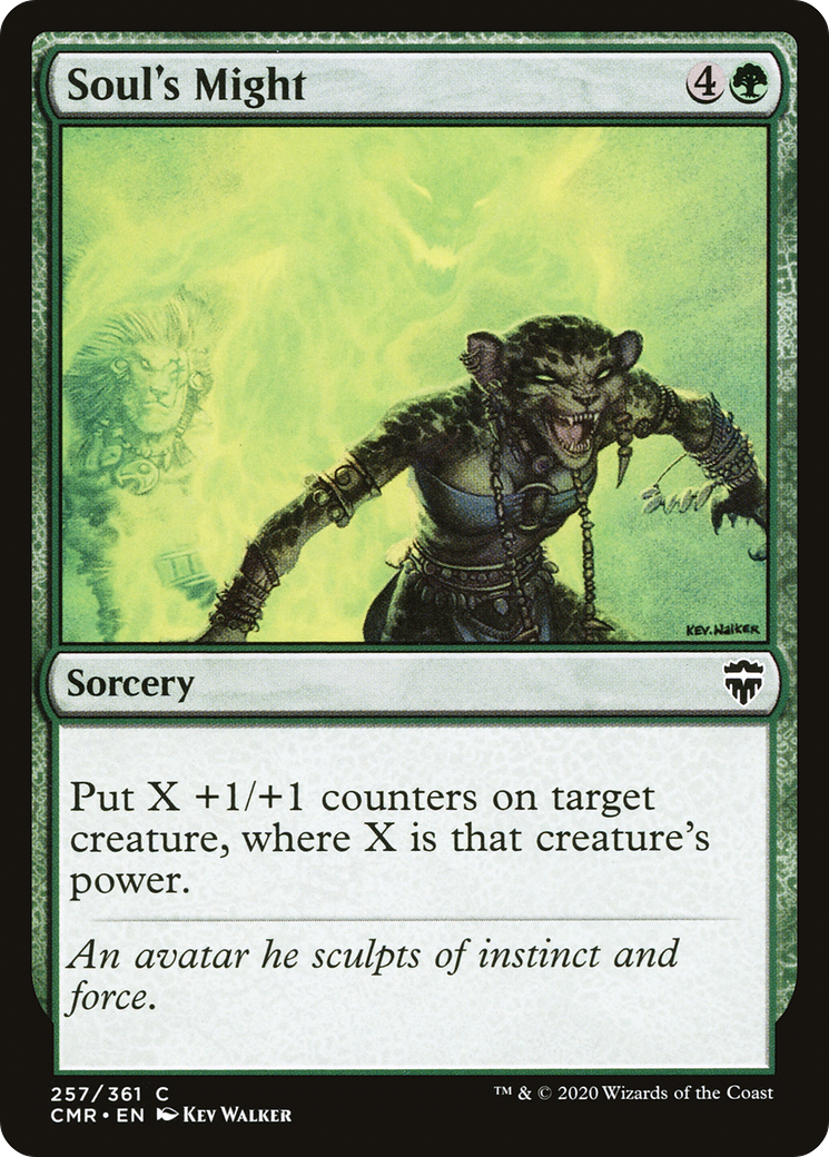 Soul's Might [Commander Legends]-1