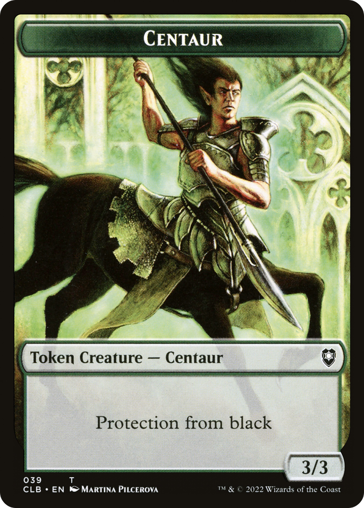 Centaur (TCLB-039) - Battle for Baldur's Gate Tokens-1