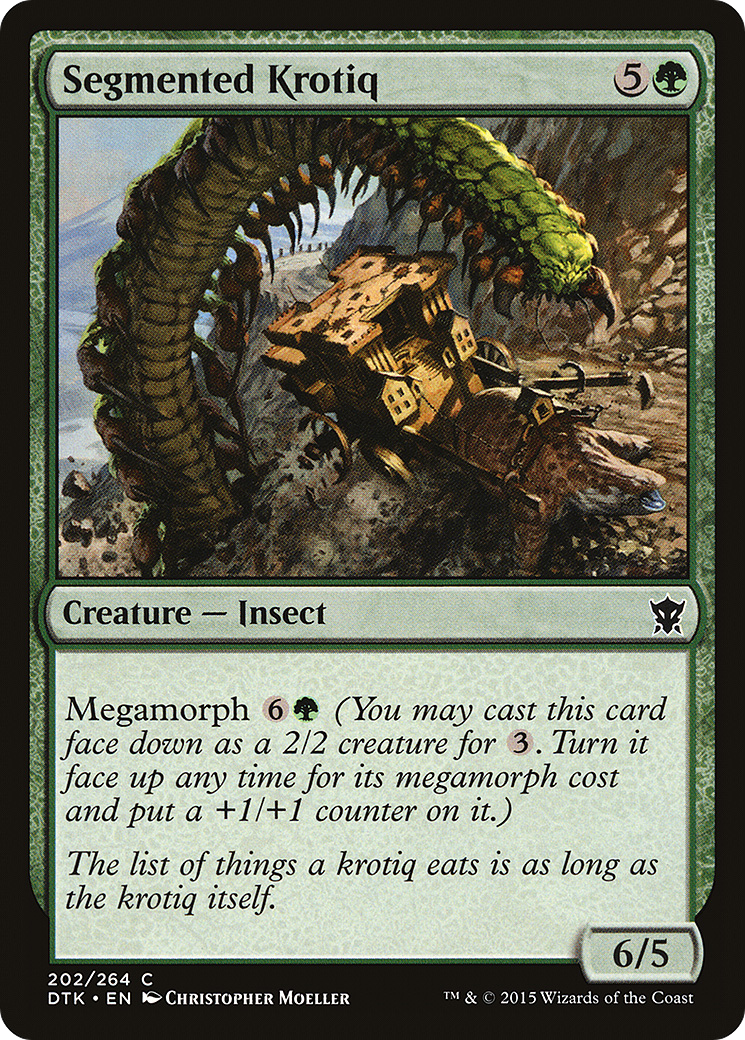Segmented Krotiq [Dragons of Tarkir]-1