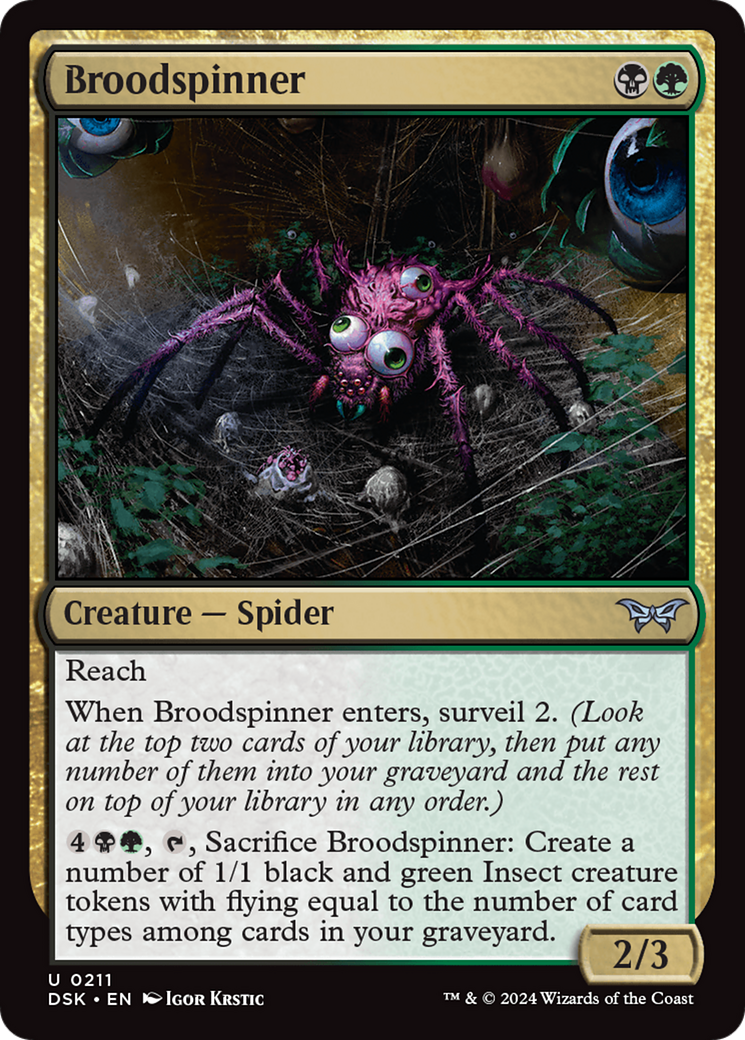 Broodspinner [Duskmourn: House of Horror]-1