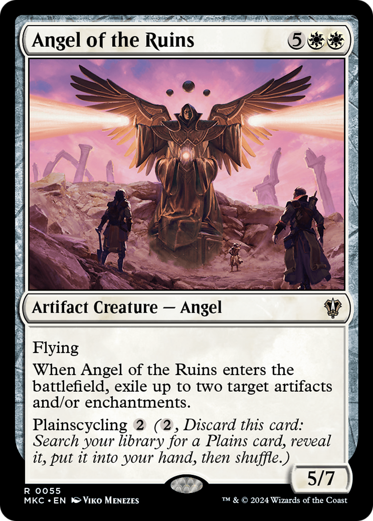 Angel of the Ruins [Murders at Karlov Manor Commander]-1