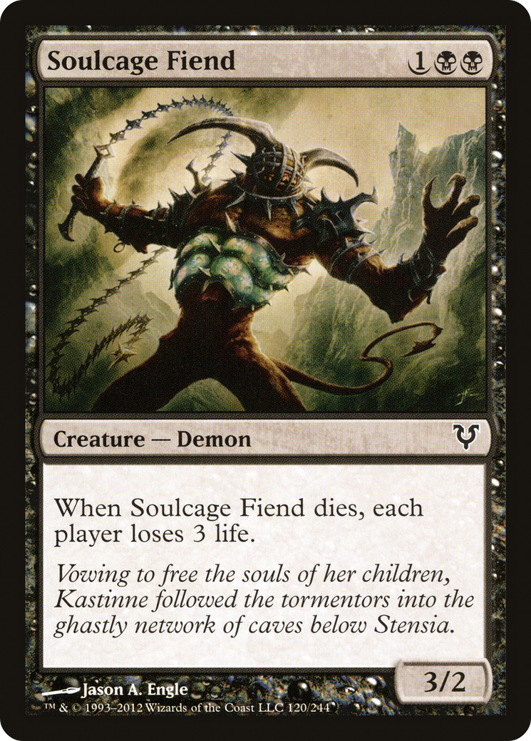 Soulcage Fiend [Avacyn Restored]-1
