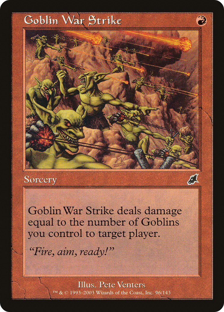 Goblin War Strike [Scourge]-1