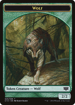 Wolf (TC14-026) - Commander 2014 Tokens-1