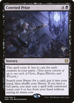 Coveted Prize (Promo Pack) [Zendikar Rising Promos]-1