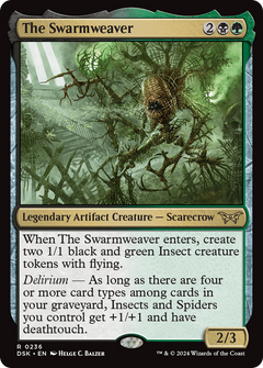 The Swarmweaver (0236) [Duskmourn: House of Horror]-1