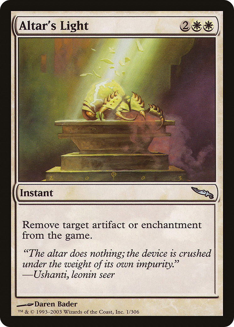 Altar's Light [Mirrodin]-1