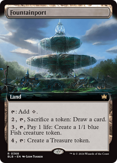 Fountainport (Extended Art) [Bloomburrow]-1