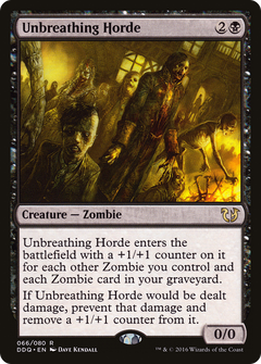 Unbreathing Horde (DDQ-066) - Duel Decks: Blessed vs. Cursed-1