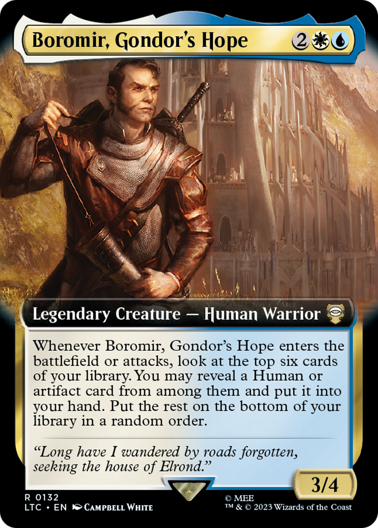 Boromir, Gondor's Hope (Extended Art) [The Lord of the Rings: Tales of Middle-Earth Commander]-1