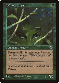Willow Dryad (LIST-POR-193) - The List-1