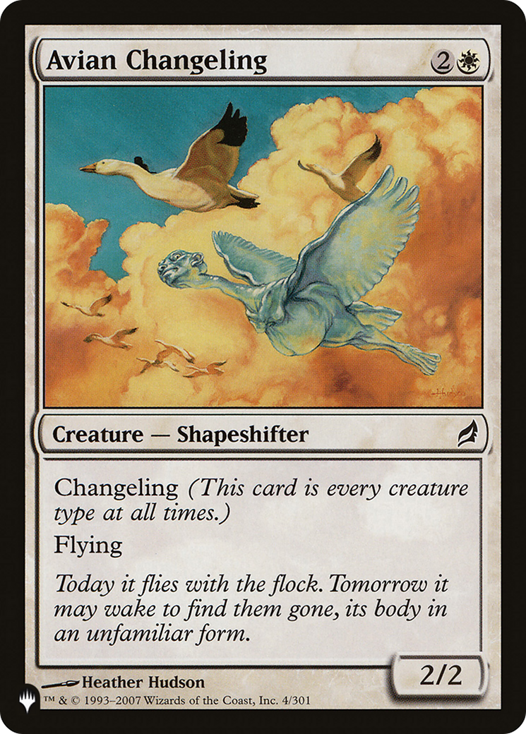 Avian Changeling [The List]-1