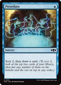 Preordain [Tarkir: Dragonstorm Commander]-1