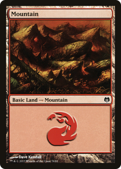 Mountain (76) [Duel Decks: Heroes vs. Monsters]-1