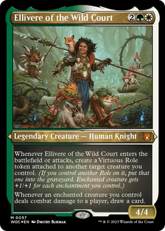 Ellivere of the Wild Court (Display Commander) [Wilds of Eldraine Commander]-1