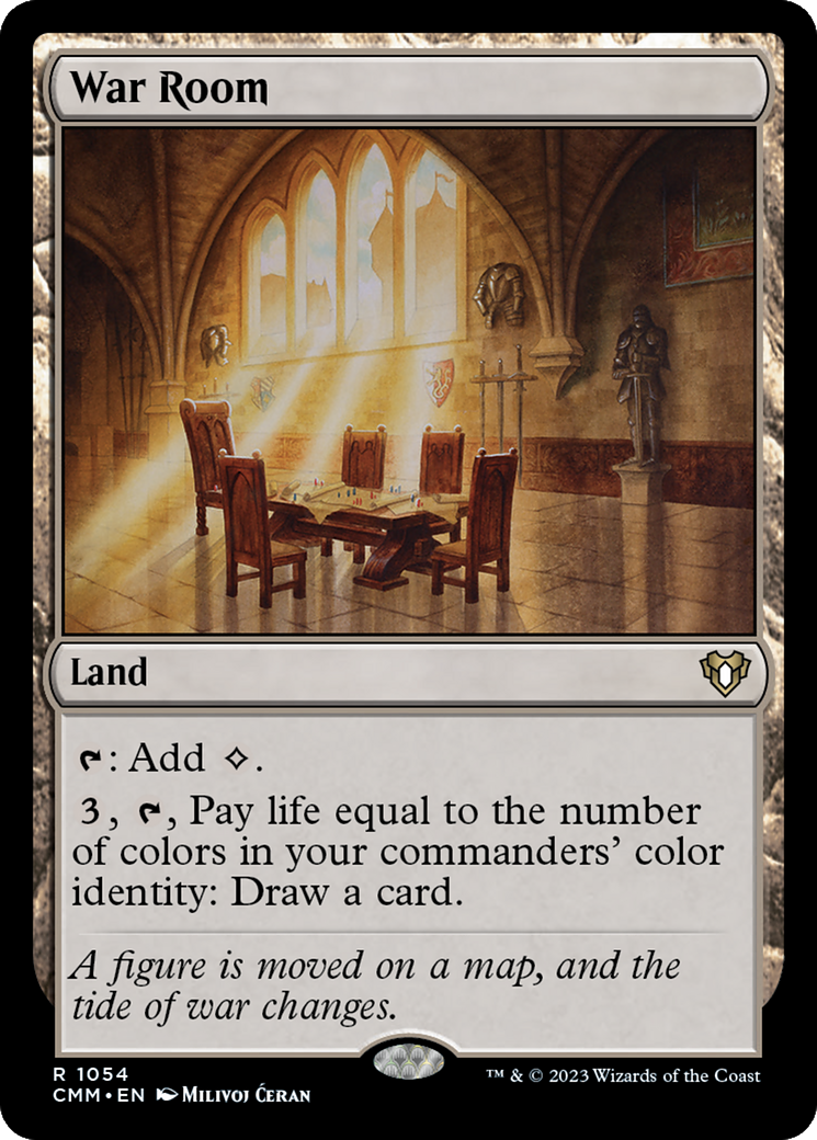 War Room (CMM-1054) - Commander Masters-1