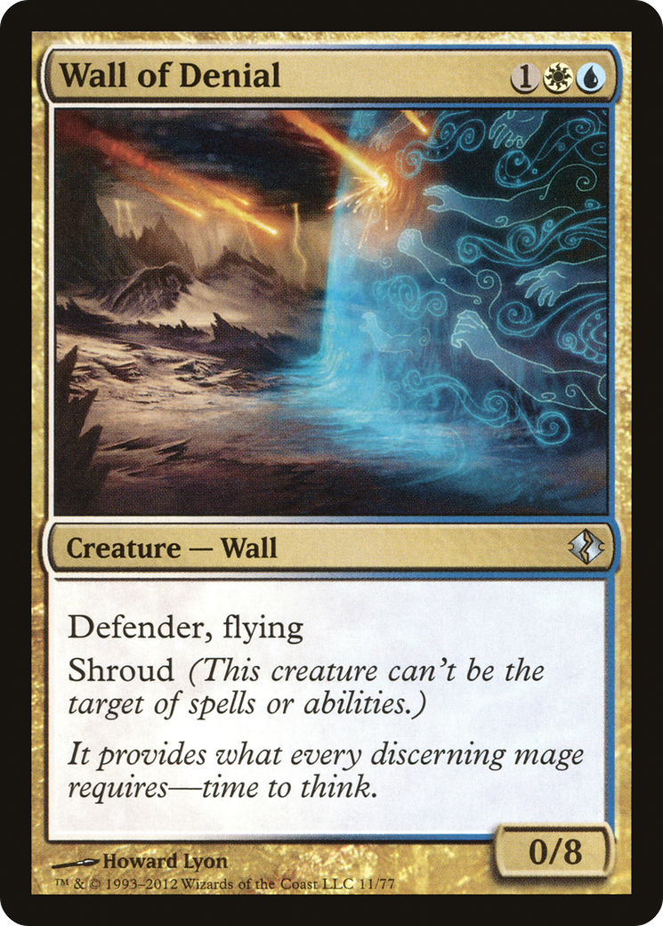 Wall of Denial (DDI-011) - Duel Decks: Venser vs. Koth-1
