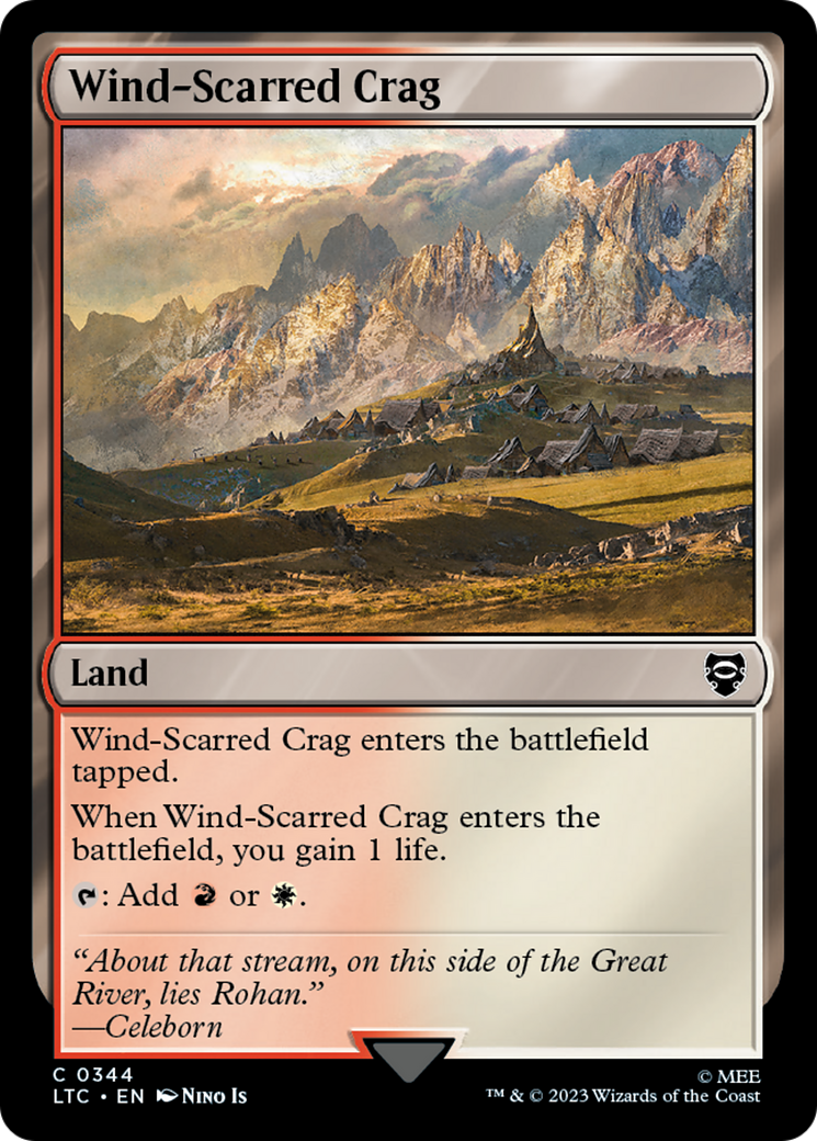 Wind-Scarred Crag [The Lord of the Rings: Tales of Middle-Earth Commander]-1