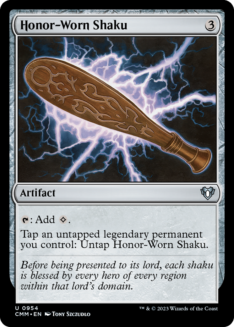 Honor-Worn Shaku [Commander Masters]-1
