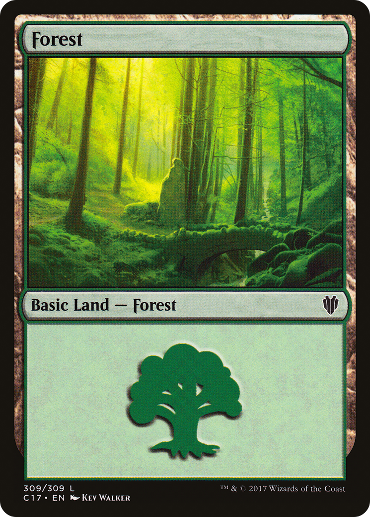 Forest (309) [Commander 2017]-1