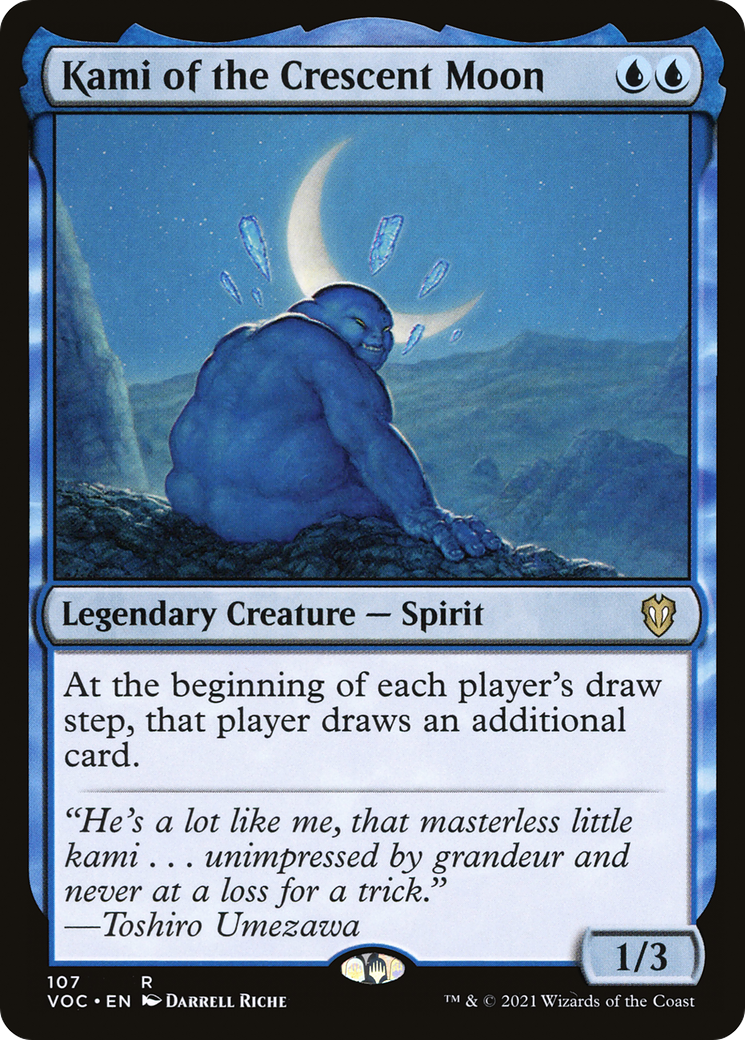 Kami of the Crescent Moon [Innistrad: Crimson Vow Commander]-1