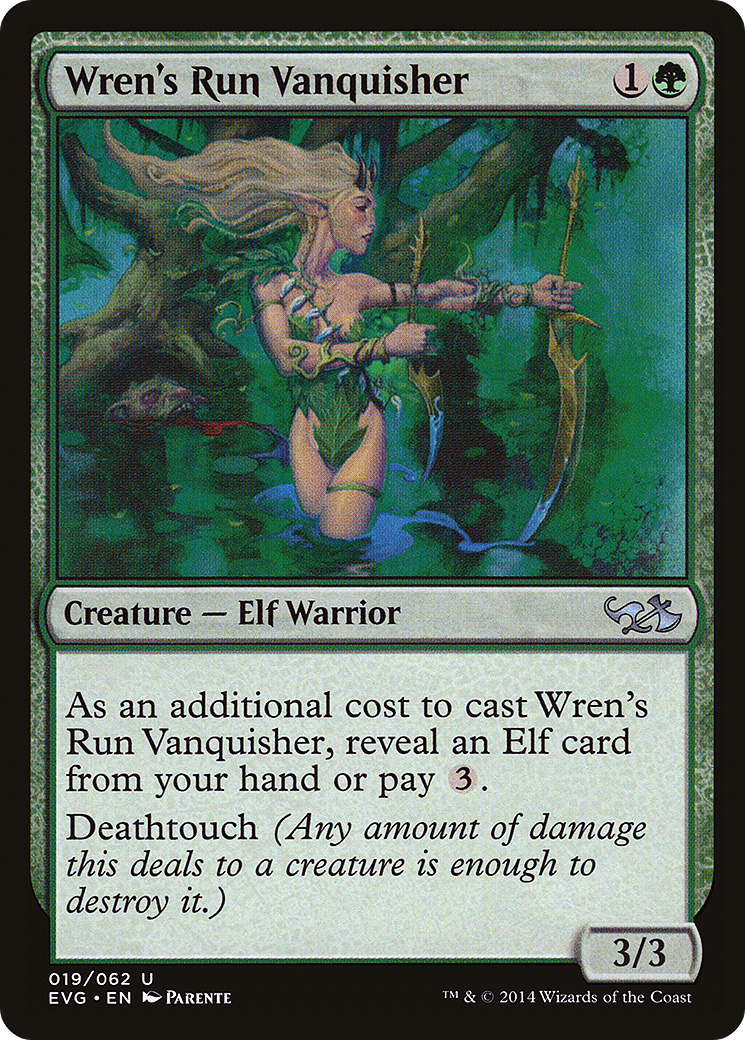 Wren's Run Vanquisher (DD3-) - Duel Decks Anthology: Elves vs. Goblins-1