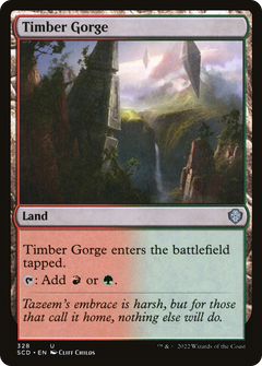 Timber Gorge (SCD-328) - Starter Commander Decks-1