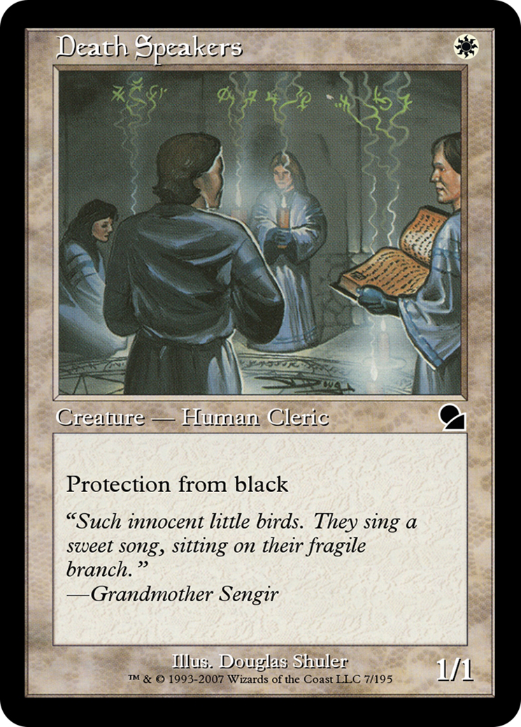 Death Speakers (ME1-007) - Masters Edition Foil-1