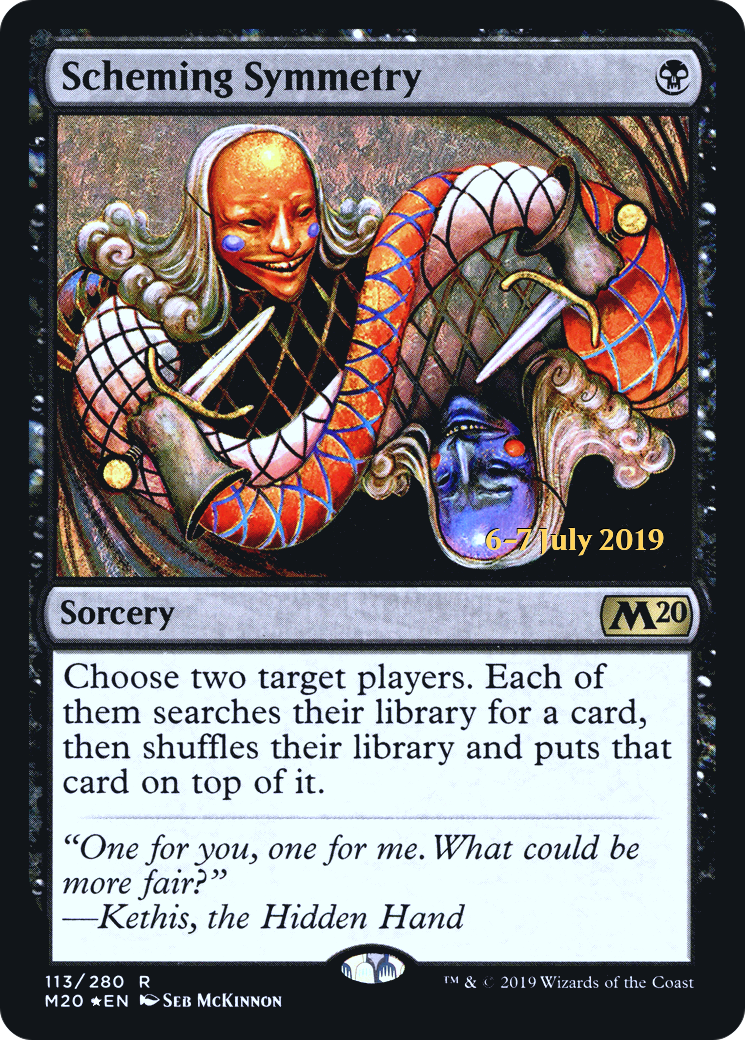 Scheming Symmetry [Core Set 2020 Prerelease Promos]-1