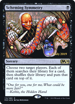 Scheming Symmetry [Core Set 2020 Prerelease Promos]-1