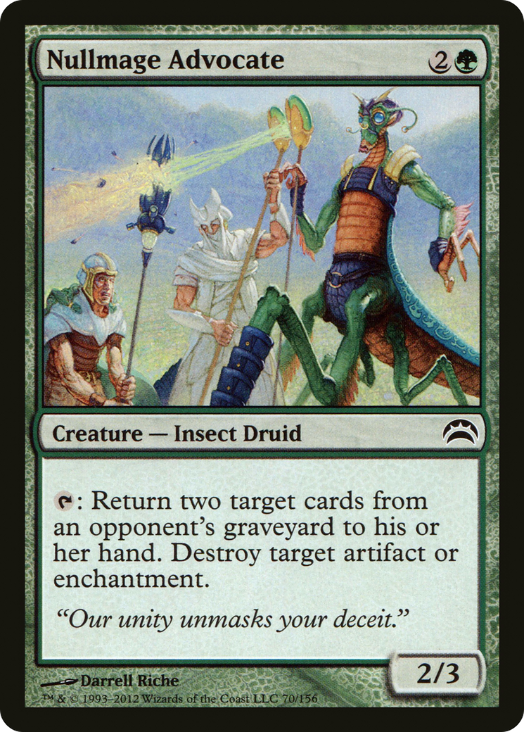 Nullmage Advocate [Planechase 2012]-1