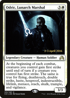 Odric, Lunarch Marshal [Shadows over Innistrad Prerelease Promos]-1
