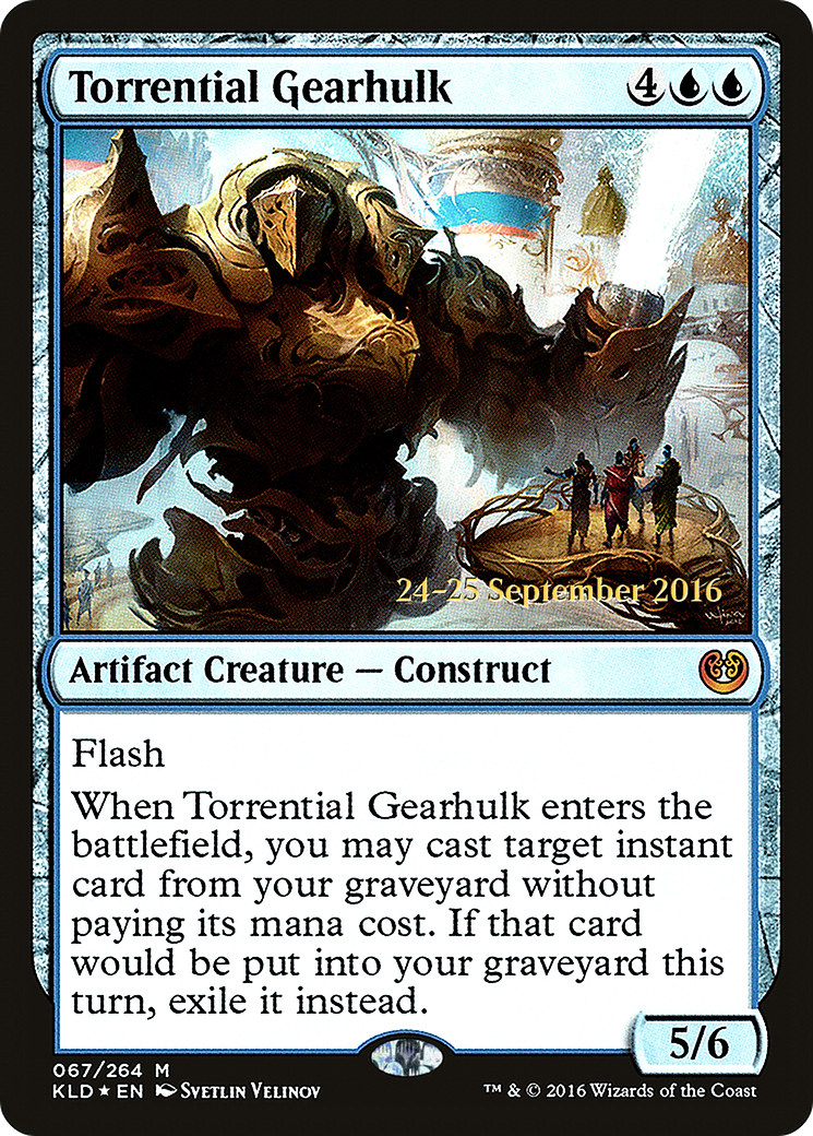 Torrential Gearhulk [Kaladesh Prerelease Promos]-1