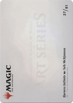 Harness Infinity // Harness Infinity (ASTX-027) - Strixhaven Art Series (Borderless)-2