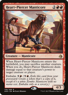 Heart-Piercer Manticore [Amonkhet]-1