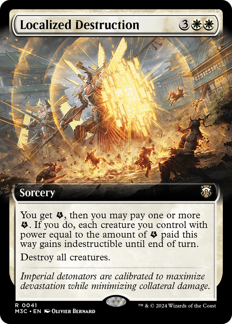 Localized Destruction (Extended Art) [Modern Horizons 3 Commander]-1