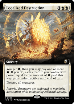 Localized Destruction (Extended Art) [Modern Horizons 3 Commander]-1
