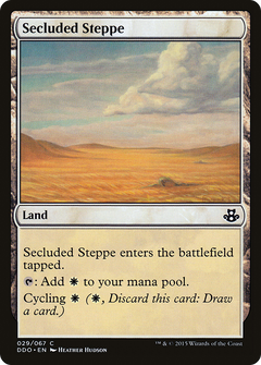 Secluded Steppe [Duel Decks: Elspeth vs. Kiora]-1
