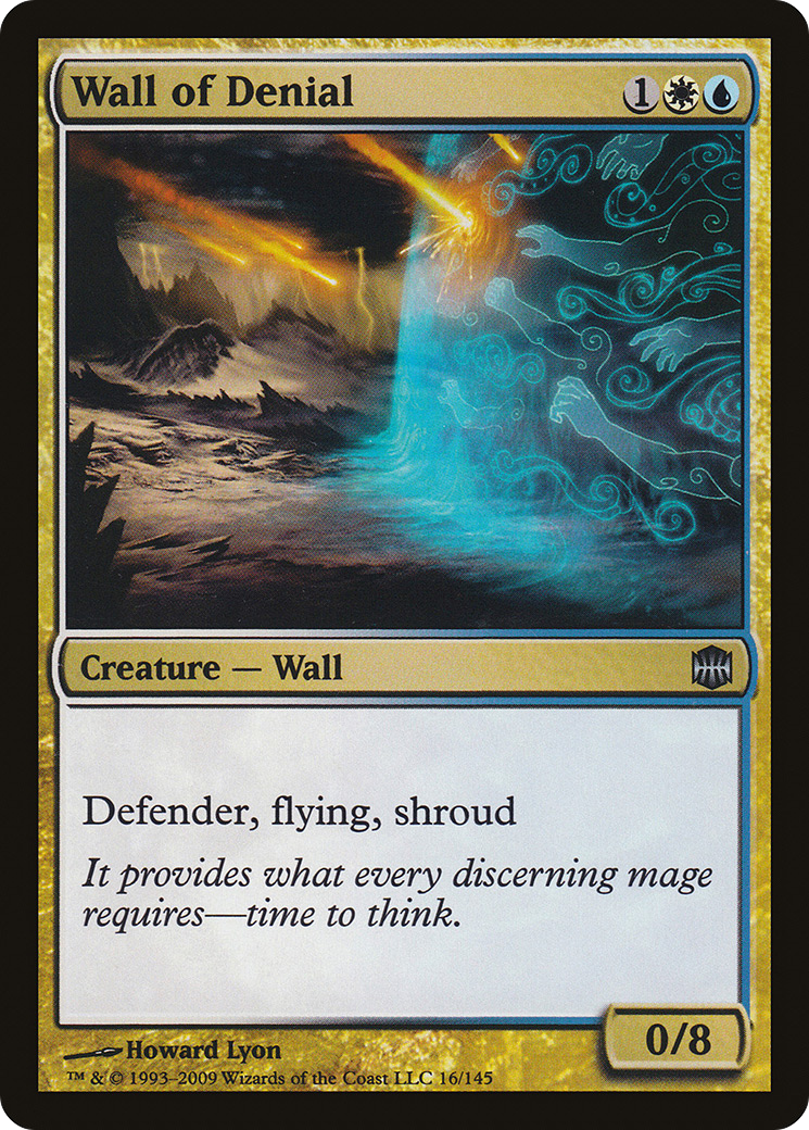 Wall of Denial (ARB-016) - Alara Reborn Foil-1