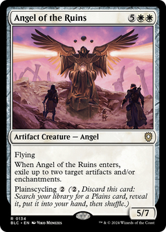Angel of the Ruins [Bloomburrow Commander]-1