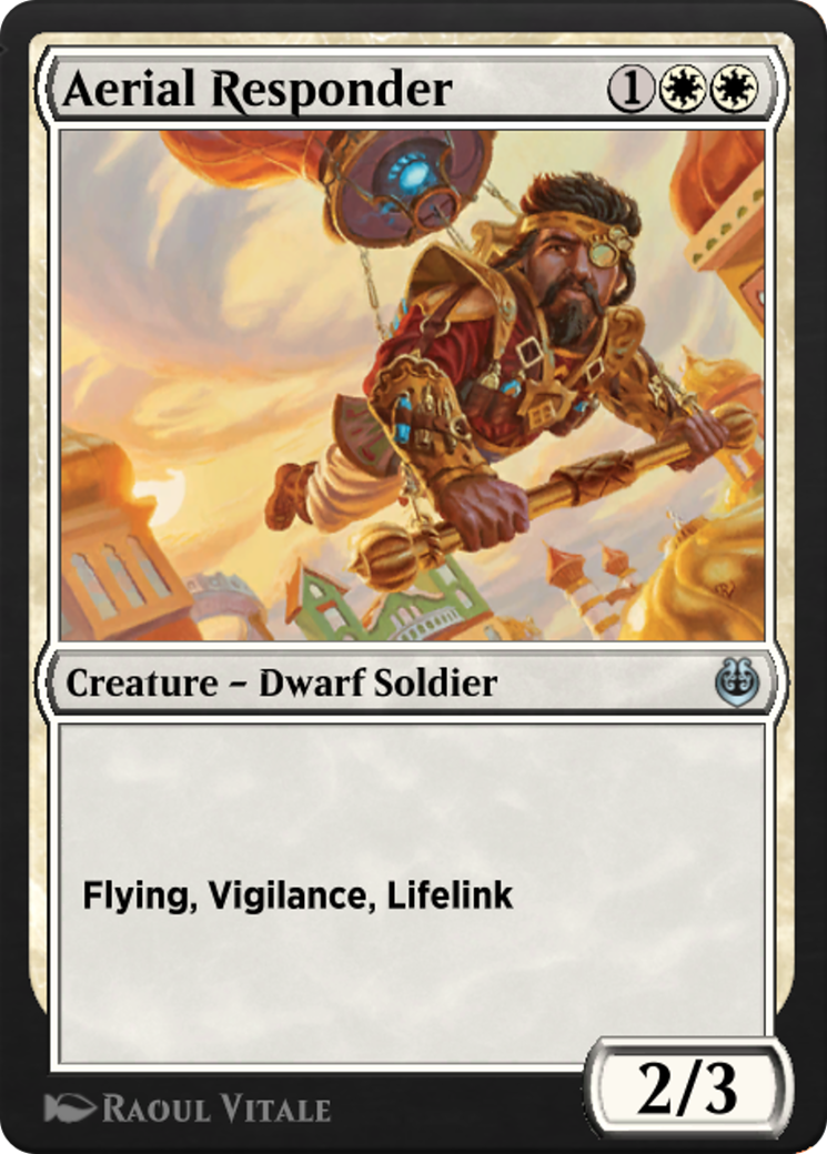 Aerial Responder (KLR-001) - Kaladesh Remastered-1