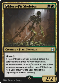 A-Moss-Pit Skeleton (ZNR-A-228) - Zendikar Rising-1