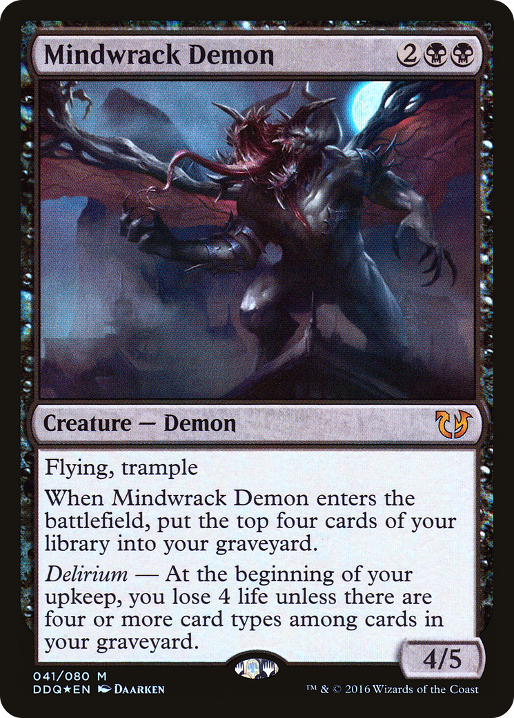 Mindwrack Demon [Duel Decks: Blessed vs. Cursed]-1