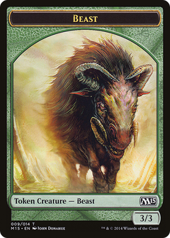 Beast Token (009/014) [Magic 2015 Tokens]-1